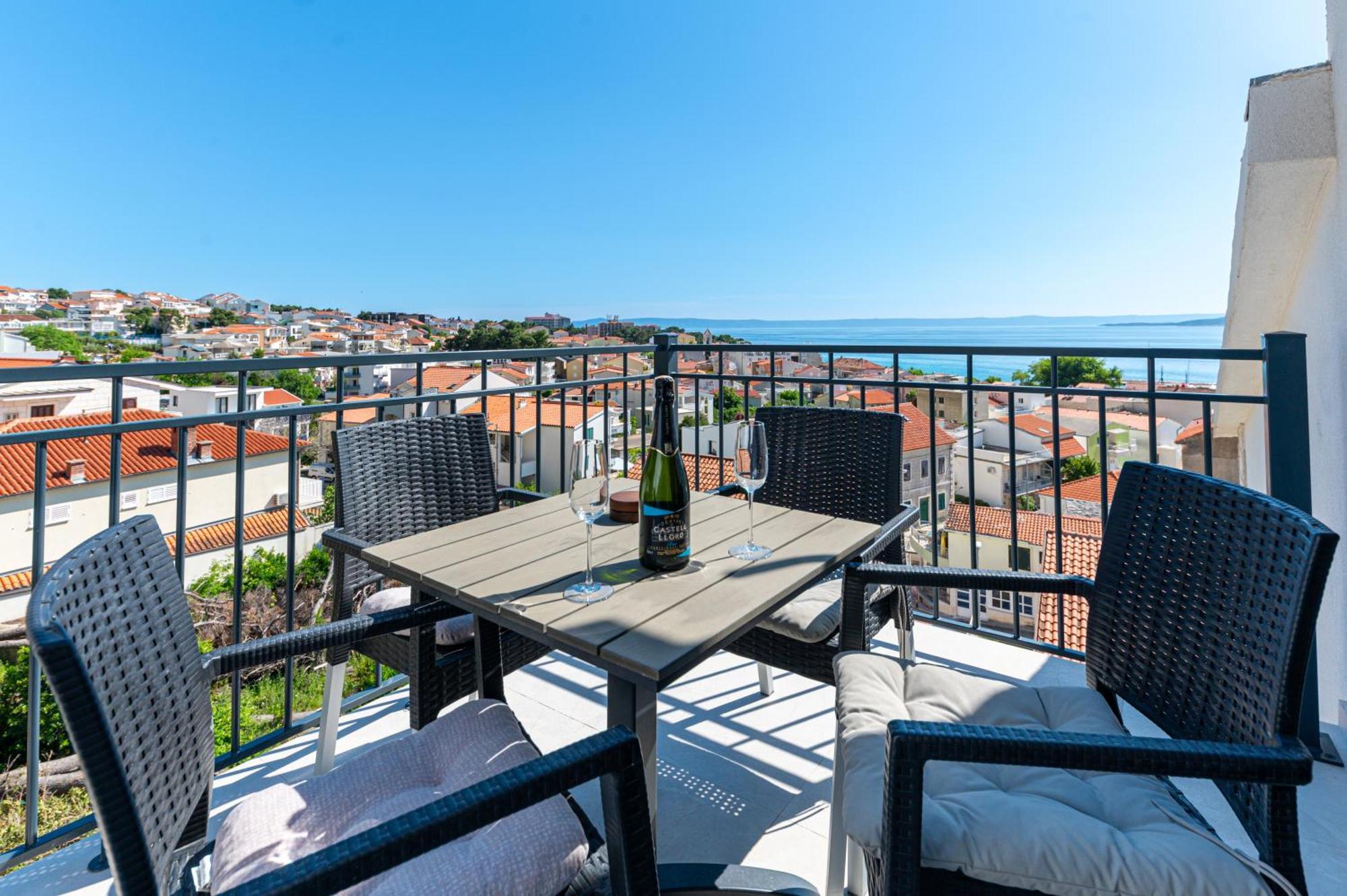 Villa Senzen Baška Voda Kültér fotó