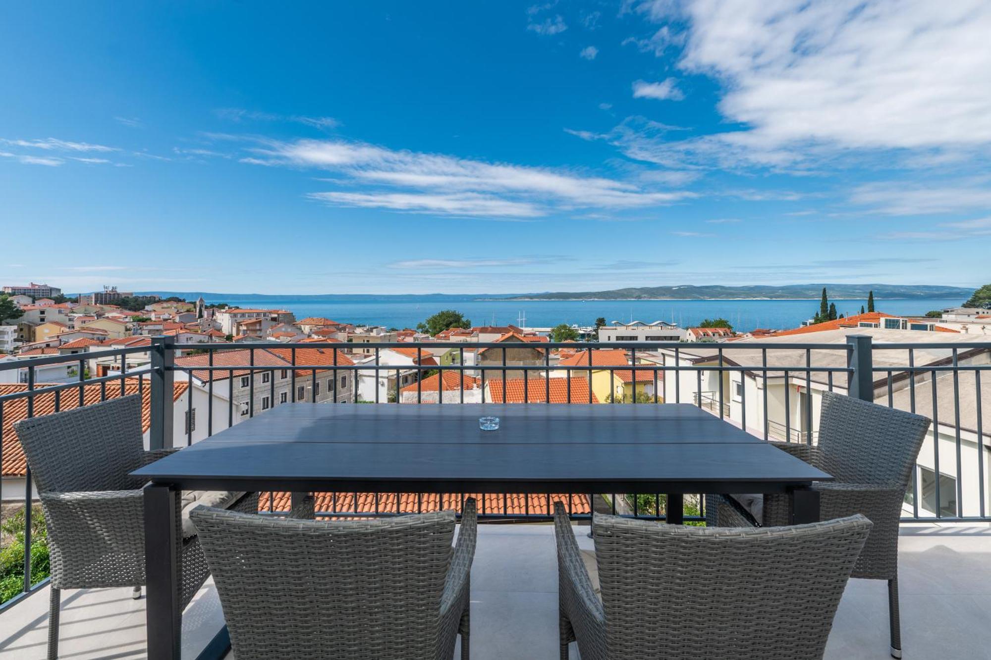 Villa Senzen Baška Voda Kültér fotó